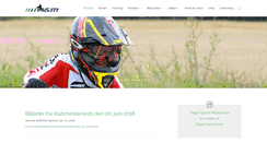 Desktop Screenshot of ksm-sport.dk